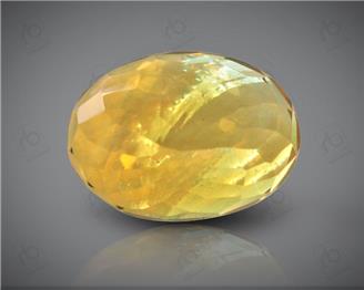 Yellow Citrine Natural Certified  7.56CTS-8533